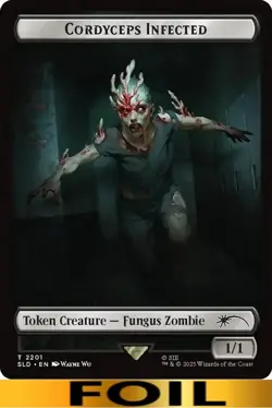 Cordyceps Infected ** FOIL ** Secret Lair: Playstation - NM MTG - Image 1