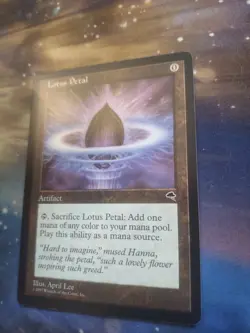 Lotus Petal Tempest Regular New Out Of The Pack .Never Played - Image 2