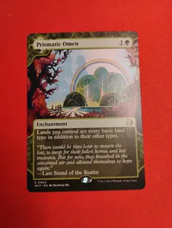 MTG Prismatic Omen (60/103) Wilds of Eldraine Enchanting Tales - Image 1