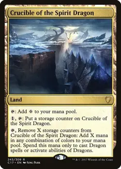 Crucible of the Spirit Dragon Commander 2017 NM Magic: The Gathering Normal - Image 1