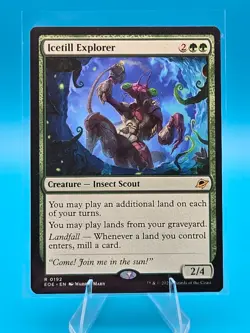 NM - 2025 Magic the Gathering, Edge of Eternities, Icetill Explorer-Foil, R, 343 - Image 1