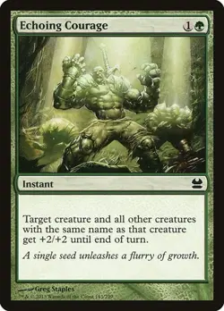 Echoing Courage 143 MTG NM - Modern Masters - Image 1