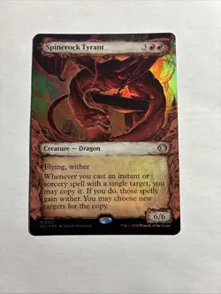 Spinerock Tyrant (0322) (Showcase) - Lorwyn Eclipsed Foil MTG Plus Bonus Rare!!! - Image 1