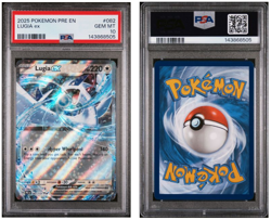 LUGIA EX 2025 PSA 10 POKEMON PRE EN-PRISMATIC EVOLUTIONS #082 - Image 1