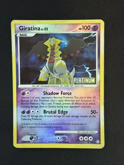 Pokemon Giratina Reverse Holo 4/146 Platinum Set Rare Lv.52 2008 DMG - Image 1