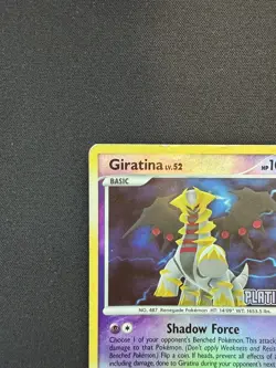 Pokemon Giratina Reverse Holo 4/146 Platinum Set Rare Lv.52 2008 DMG - Image 3