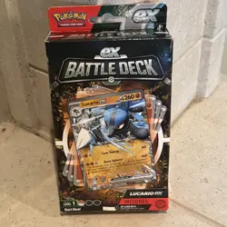 Pokemon Ex Battle Deck Lucario Ex New Unopened Factory Sealed - Image 1