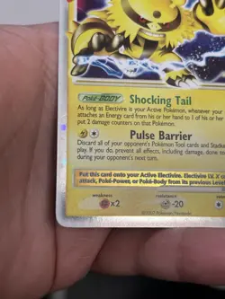 Pokemon TCG Electivire LV.X 121/123 Mysterious Treasures Holo NM - Image 3
