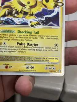 Pokemon TCG Electivire LV.X 121/123 Mysterious Treasures Holo NM - Image 4