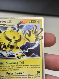 Pokemon TCG Electivire LV.X 121/123 Mysterious Treasures Holo NM - Image 5
