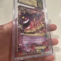 2015 POKEMON JPN M MASTER DECK BUILD POWER STYLE #11 M GENGAR EX CGC Pristine 10 - Image 3