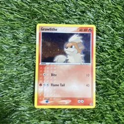 Growlithe 64/112 EX FireRed & LeafGreen 2004 Pokemon TCG LP Hollow - Image 2
