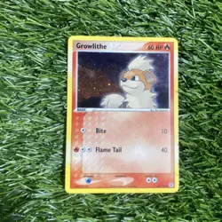 Growlithe 64/112 EX FireRed & LeafGreen 2004 Pokemon TCG LP Hollow - Image 4