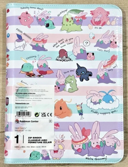 We're Goomy Zip Binder Pokemon Center Exclusive NEW IN HAND READY TO SHIP - Image 1