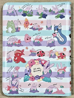 We're Goomy Zip Binder Pokemon Center Exclusive NEW IN HAND READY TO SHIP - Image 2
