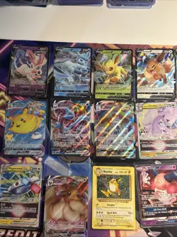 Pokemon Lot. V’s , V Stars, Golds, Promos , And Slabs - Image 1