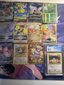 Pokemon Lot. V’s , V Stars, Golds, Promos , And Slabs - Image 2