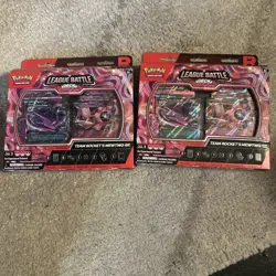 Pokemon TCG Team Rocket’s Mewtwo ex League Battle Deck ( lot of 2) Factory Seal - Image 1