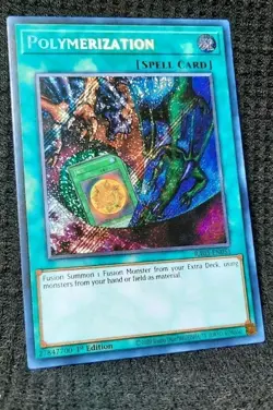 Polymerization Alternate Art (RA03 - EN051) * SECRET RARE* QUARTER CENTURY... - Image 1