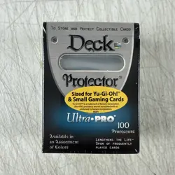Ultra Pro Deck Protector 100 Protectors Yu-Gi-Oh! Sized Sealed - Image 1