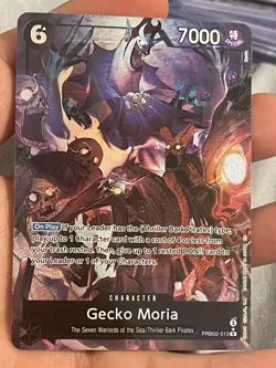 One Piece Gecko Moria Alt Art PRB02-013 R Alternate English - Image 1