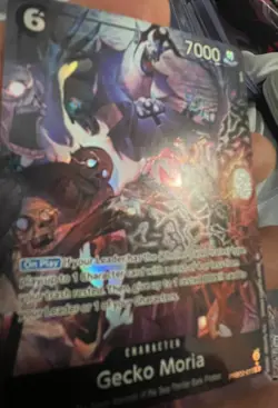 One Piece Gecko Moria Alt Art PRB02-013 R Alternate English - Image 3