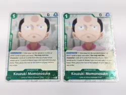 2x Kouzuki Momonosuke OP01-041 Jolly Roger Foil PRB-01 Premium Booster ONE PIECE - Image 1