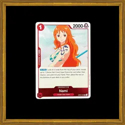 One Piece CCG Nami - Romance Dawn (OP01-016) Rare Foil - Image 1