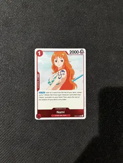 One Piece CCG Nami - Romance Dawn (OP01-016) Rare Foil - Image 2