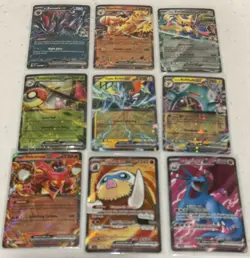 9 JOURNEY TOGETHER ‘Double/Ultra Rare’EX Card Lot JTG:EN-Pokemon Cards~Salamence - Image 1