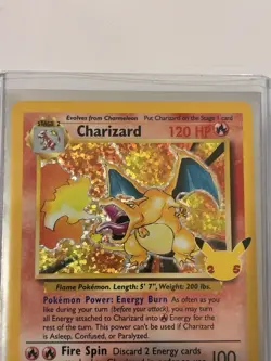 NM/M Charizard Pokemon Celebrations Classic 25th Anniversary 2021 #004 Holo Card - Image 3