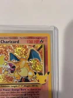 NM/M Charizard Pokemon Celebrations Classic 25th Anniversary 2021 #004 Holo Card - Image 4