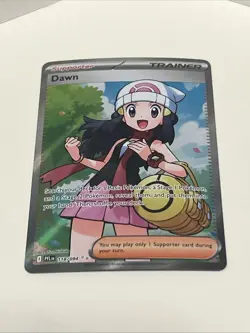 Dawn 118/094 Ultra Rare Full Art NM Pokemon Card PFL Phantasmal Flames - Image 1