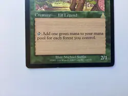 Magic card: Rofellos, Llanowar Emissary Urza's Destiny Regular finish - Image 4