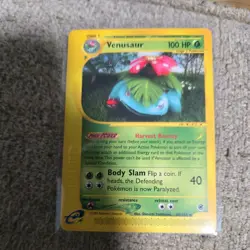 Venusaur 68/165 Expedition E-Reader Rare Pokemon Card LP - Image 1