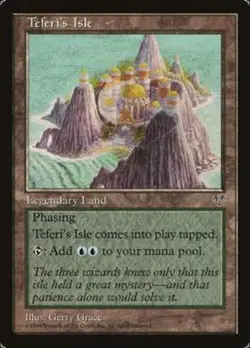 MRM ENGLISH Ile de Tefeiri Mirage - Teferi's Isle NM MTG magic MIR - Image 1