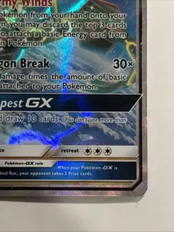 Rayquaza GX - 109/168 - Ultra Rare - SM - Celestial Storm - Pokemon TCG - Image 4