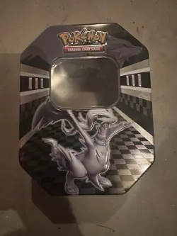 POKEMON TCG RESHIRAM 2011 TIN-NO CARDS - Image 1