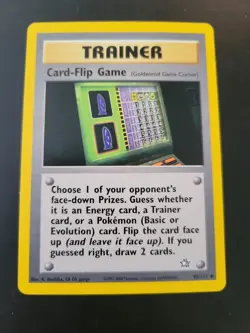 Pokemon TCG Card 2000 Neo Genesis Card Flip Game 92/111 - Image 1