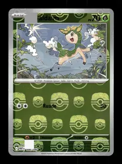 Carte Pokemon Vivaldaim MASTERBALL Reverse 006/086 Flamme Blanche FR - Image 1
