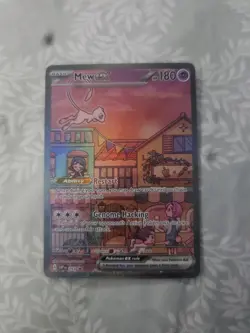 Pokemon Mew EX Promo Holo 053 Scarlet & Violet 180 HP Psychic Card English - Image 1