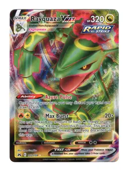 Rayquaza VMAX 102/159 Crown Zenith Ultra Rare Holo Pokemon Card NM - Image 1