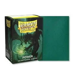 Dragon Shield 100 Standard Deck Protector Card Sleeves Dual Matte Power Pokemon - Image 1