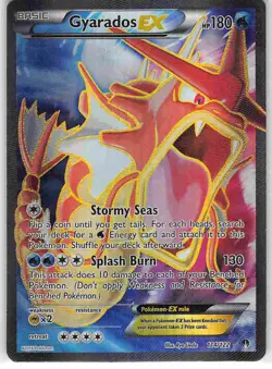 Gyarados EX 114/122 Rare Ultra BREAKpoint Pokemon MP - Image 1