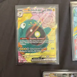 Pokemon Card Lot 5 English IR NM Piplup Ionas Lillies Hops Bellibolt Zacian - Image 2