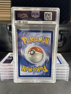 2025 POKEMON PRE EN-PRISMATIC EVOLUTIONS MASTER BALL REVERSE HOLO ESPEON PSA 9 - Image 2