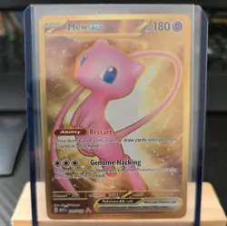 Pokemon TCG Mew EX Scarlet & Violet-151 205/165 Holo Hyper Rare - Image 1