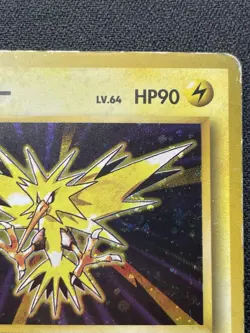 Pokemon Zapdos No 145 Holo Unlimited Rare Japanese Base Set HP / DMG - Image 3