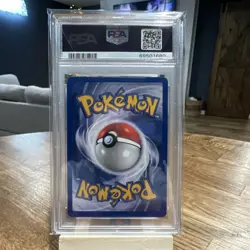 Pokemon Team Rocket Dark Machamp Holo 10/82 PSA 9 2000 with Swirl - Image 2
