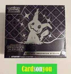 Pokemon 2024 ° EV4.5 Destinees de Paldea ° Coffret Dresseur d'Elite ETB scelle - Image 1